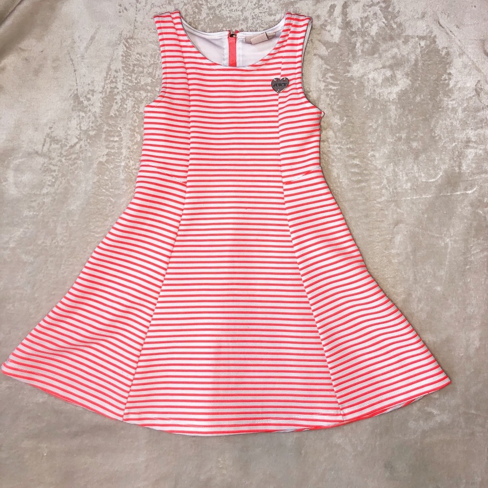 Orange striped juicy couture